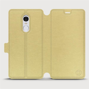 Hülle für Xiaomi Redmi Note 4X - Farbe Gold&Orange