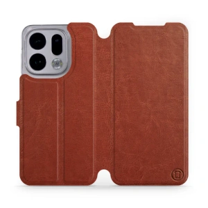 Hülle für OPPO Find X9 - Farbe Brown&Orange