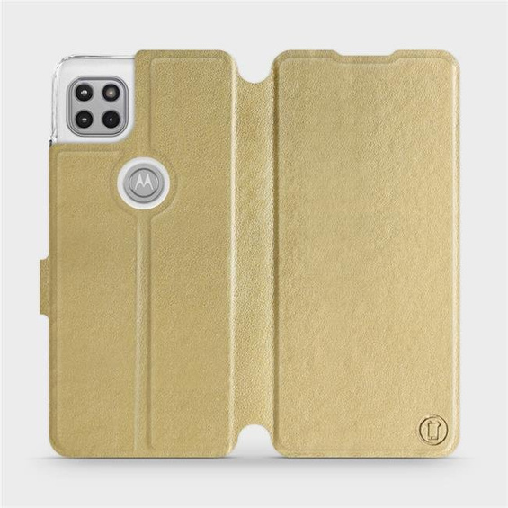 Hülle für Motorola Moto G 5G - Farbe Gold&Gray