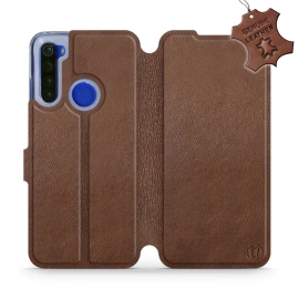 Hülle für Xiaomi Redmi Note 8T - Farbe Brown Leather