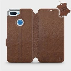 Hülle für Xiaomi Mi 8 Lite - Farbe Brown Leather