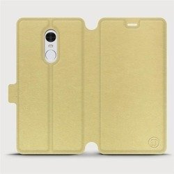 Hülle für Xiaomi Redmi Note 4X - Farbe Gold&Orange