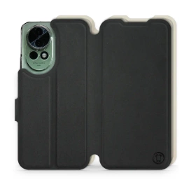 Hülle für Huawei Nova 13 - Farbe Schwarz mit Platin