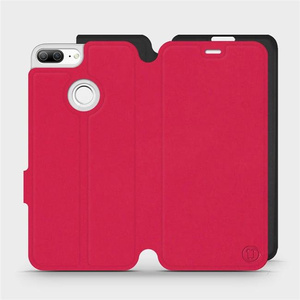 Hülle für Huawei Honor 9 Lite - Farbe Rot mit Schwarz