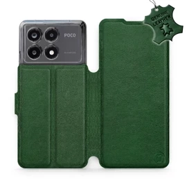 Hülle für Xiaomi POCO X6 Pro - Farbe Green Leather
