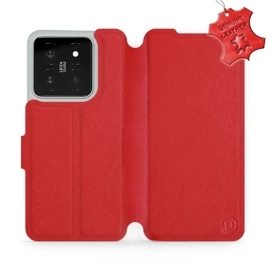 Hülle für Xiaomi 14 - Farbe Red Leather