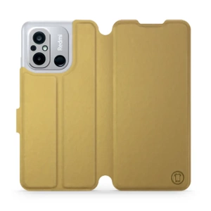 Hülle für Xiaomi Redmi 12C - Farbe Gold&Gray
