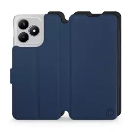 Hülle für Realme C53 - Farbe Marine mit Schwarz