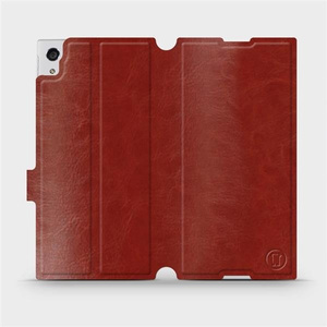 Hülle für Sony Xperia XA1 Ultra - Farbe Brown&Orange