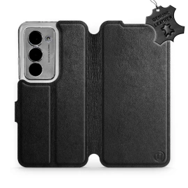 Hülle für Xiaomi Redmi 15 - Farbe Black Leather