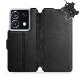 Hülle für Xiaomi POCO X6 - Farbe Black Leather