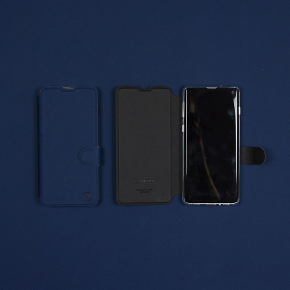 Hülle für Samsung Galaxy A14 4G - Farbe Marine mit Schwarz