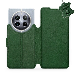 Hülle für Realme 12 Pro 5G - Farbe Green Leather