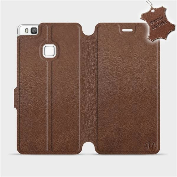 Hülle für Huawei P9 Lite - Farbe Brown Leather