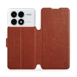 Hülle für Xiaomi POCO F6 Pro - Farbe Brown&Gray