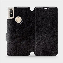 Hülle für Xiaomi Mi A2 - Farbe Black&Orange