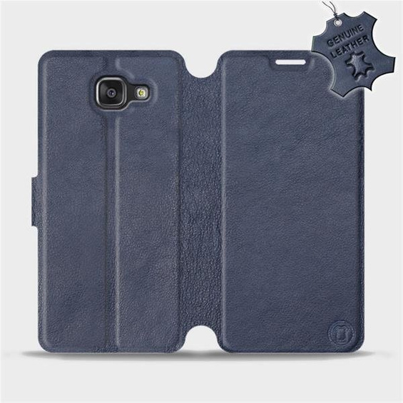 Hülle für Samsung Galaxy A5 2016 - Farbe Blue Leather