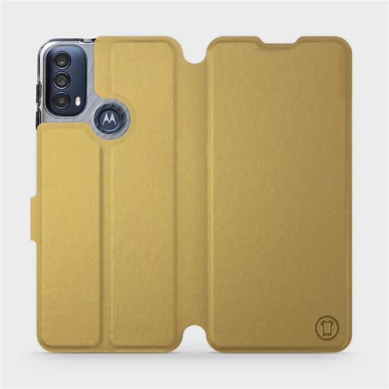 Hülle für Motorola Moto E30 - Farbe Gold&Gray