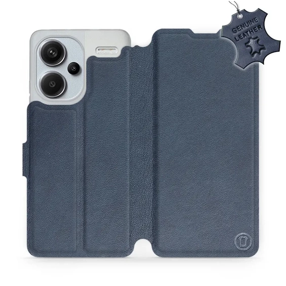 Hülle für Xiaomi Redmi Note 13 PRO Plus - Farbe Blue Leather