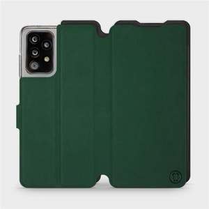 Hülle für Samsung Galaxy A52 - Farbe Grün mit Schwarz