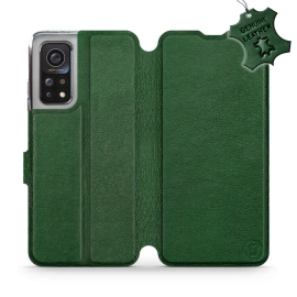 Hülle für Xiaomi Mi 10T Pro - Farbe Green Leather