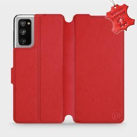 Hülle für Samsung Galaxy S20 FE - Farbe Red Leather