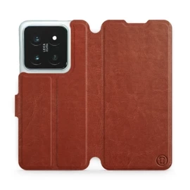 Hülle für Xiaomi 14 Pro - Farbe Brown&Gray