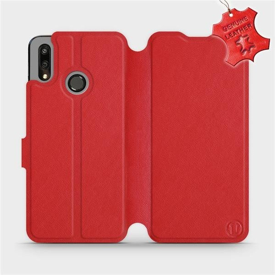Hülle für Huawei P Smart 2019 - Farbe Red Leather
