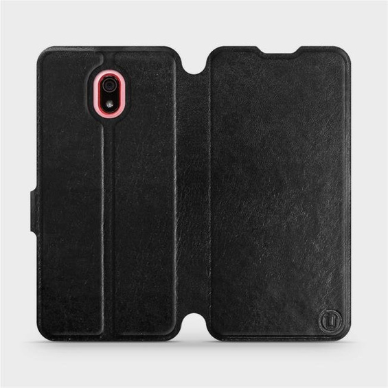 Hülle für Xiaomi Redmi 8A - Farbe Black&Orange