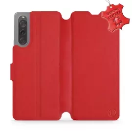 Hülle für Sony Xperia 10 V - Farbe Red Leather