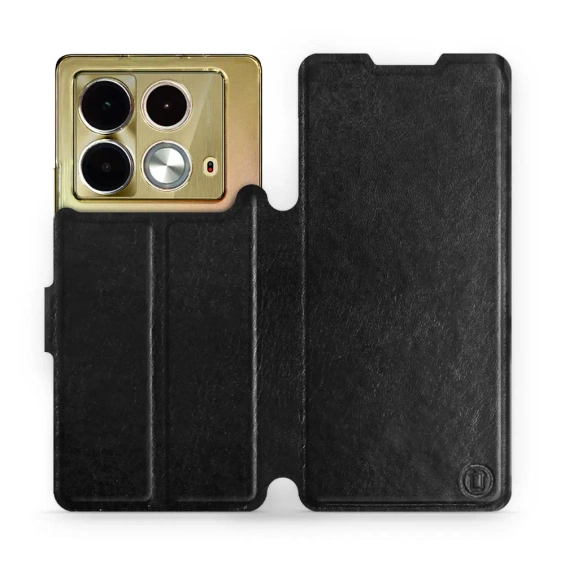 Hülle für Infinix Note 40 - Farbe Black&Orange