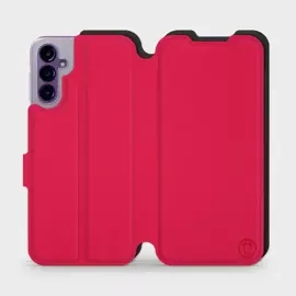 Hülle für Samsung Galaxy A14 5G - Farbe Rot mit Schwarz