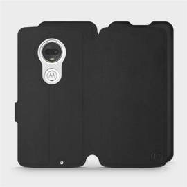 Hülle für Motorola Moto G7 - Farbe Schwarz mit Schwarz