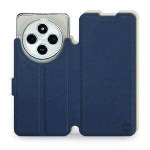 Hülle für Xiaomi POCO C75 - Farbe Marineblau mit Platin