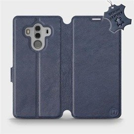 Hülle für Huawei Mate 10 Pro - Farbe Blue Leather