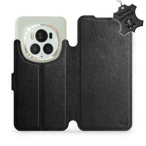 Hülle für Huawei Honor Magic6 Pro - Farbe Black Leather