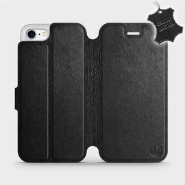 Hülle für Apple iPhone SE 2020 - Farbe Black Leather