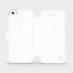 Hülle für Apple iPhone 5s - Farbe White&Orange