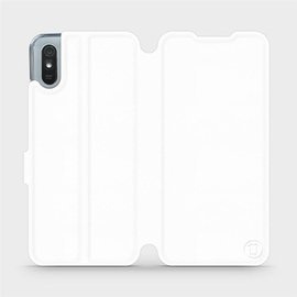 Hülle für Xiaomi Redmi 9A - Farbe White&Orange