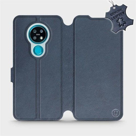 Hülle für Nokia 7.2 - Farbe Blue Leather