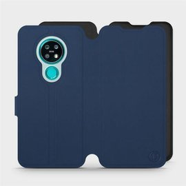 Hülle für Nokia 7.2 - Farbe Marine mit Schwarz