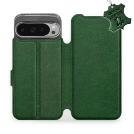 Hülle für Google Pixel 9 Pro XL - Farbe Green Leather