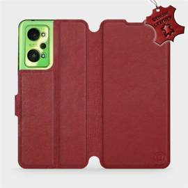Hülle für Realme GT Neo 2 - Farbe Dark Red Leather