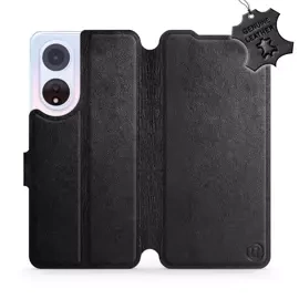 Hülle für OPPO A98 5G - Farbe Black Leather