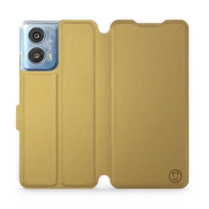 Hülle für Motorola Moto G24 Power - Farbe Gold&Orange