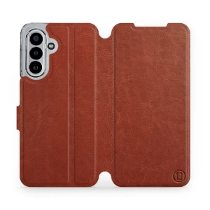 Hülle für Samsung Galaxy A17 5G - Farbe Brown&Orange