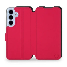 Hülle für Samsung Galaxy S25 FE 5G - Farbe Rot mit Schwarz