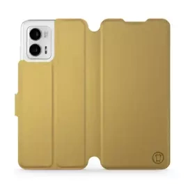 Hülle für Motorola Moto G73 5G - Farbe Gold&Gray