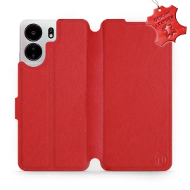 Hülle für Xiaomi POCO C65 - Farbe Red Leather