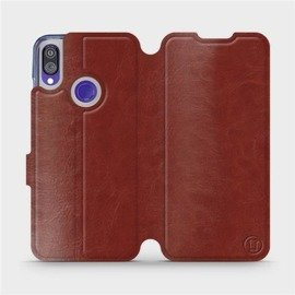 Hülle für Xiaomi Redmi Note 7 - Farbe Brown&Orange